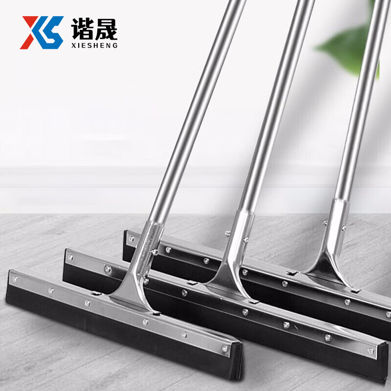 谐晟 刮水拖把酒店地板商用扫水挂水推地刮 单层胶棉刮水器（60cm大号）1把