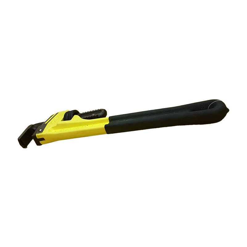 波斯(BOSI)重型管子钳(沾塑柄)(10“/250mm BS236910)把高清大图