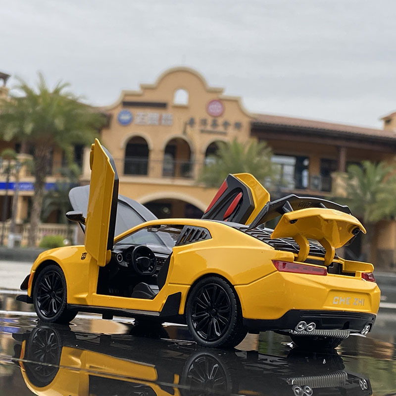 马珂垯大黄蜂跑车合金车模科迈罗金刚变形儿童仿真汽车模型玩具男孩