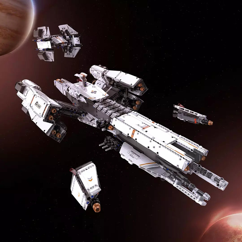 官方旗舰店小米木星黎明巨鲸座飞船可拆卸玩具科幻ip
