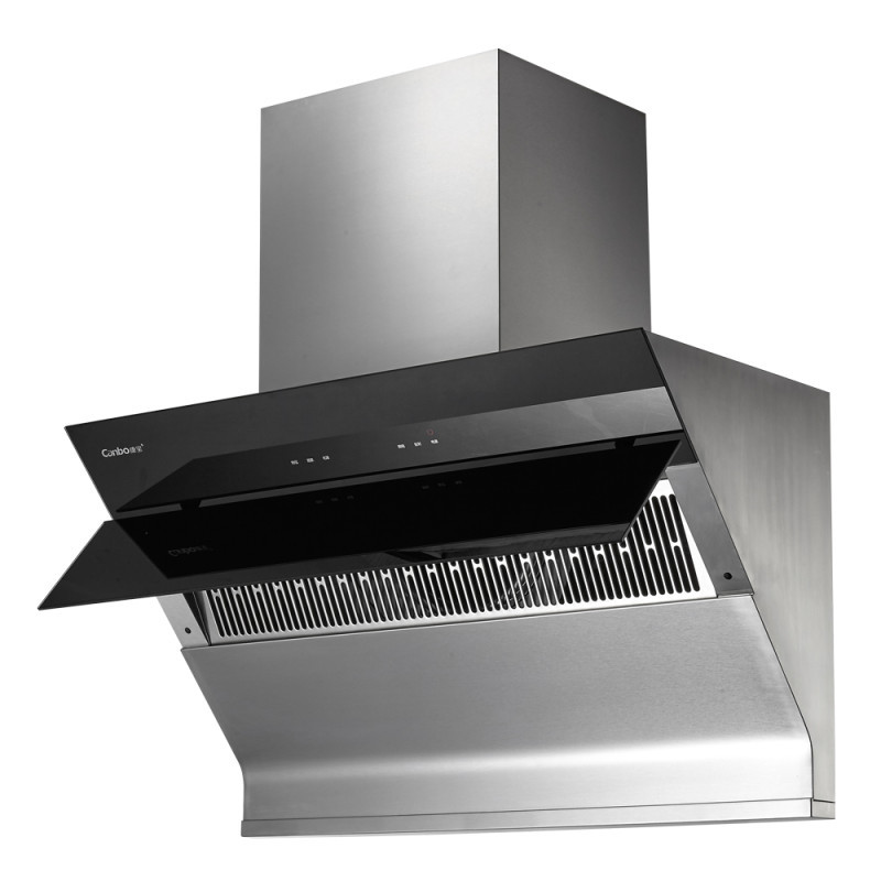 康宝抽油烟机 侧吸式触控式抽油烟机 19m06大吸力油烟机 热干洗热化