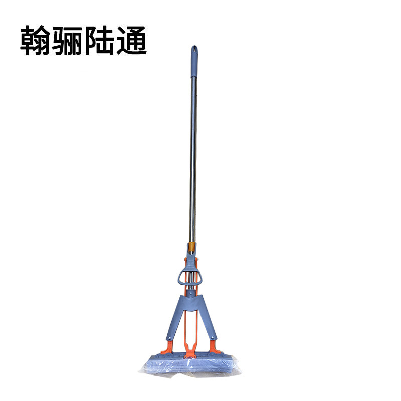 翰骊陆通 不锈钢杆海绵拖把 28cm 把高清大图