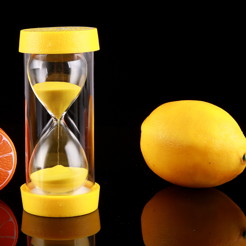 沙漏计时器儿童防摔创意个性生日礼物时间30分钟60半小时沙摆件|30