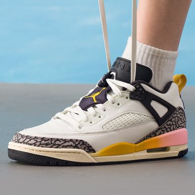 耐克(NIKE)男鞋新款运动鞋SPIZIKE JORDAN潮流时尚场下休闲篮球鞋 HQ3439-101 FQ1759-107/白色/黑色 42.5