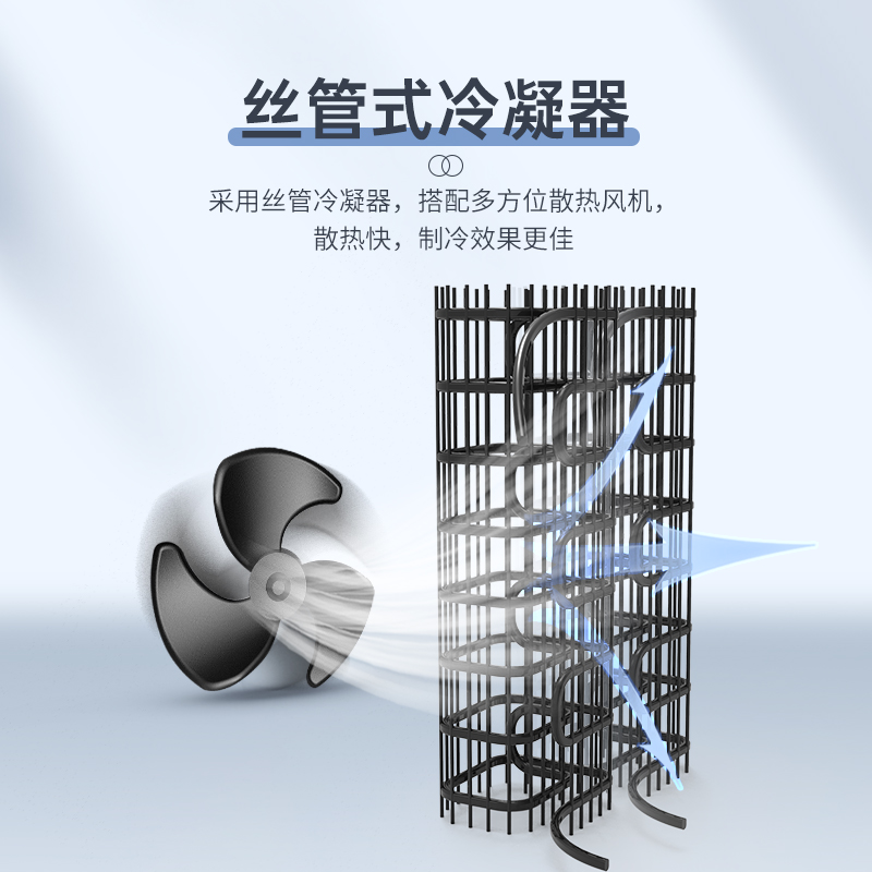 澳柯玛(AUCMA)SC-620高端风冷展示柜冷藏保鲜饮料柜商用冰箱超市啤酒单门冰柜高清大图