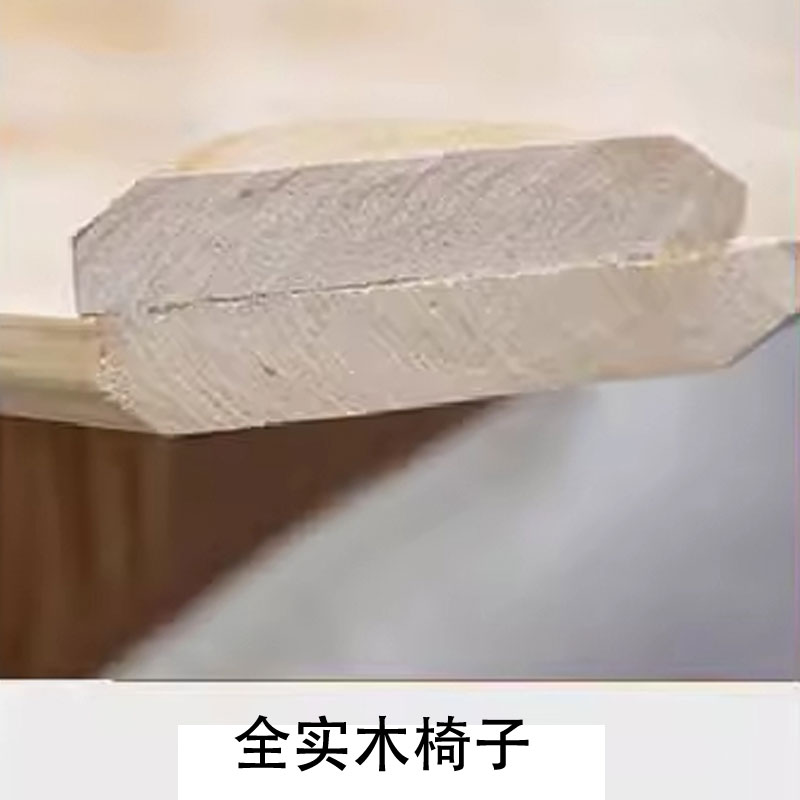 彭梵实木靠背椅子400*400*850mm把高清大图