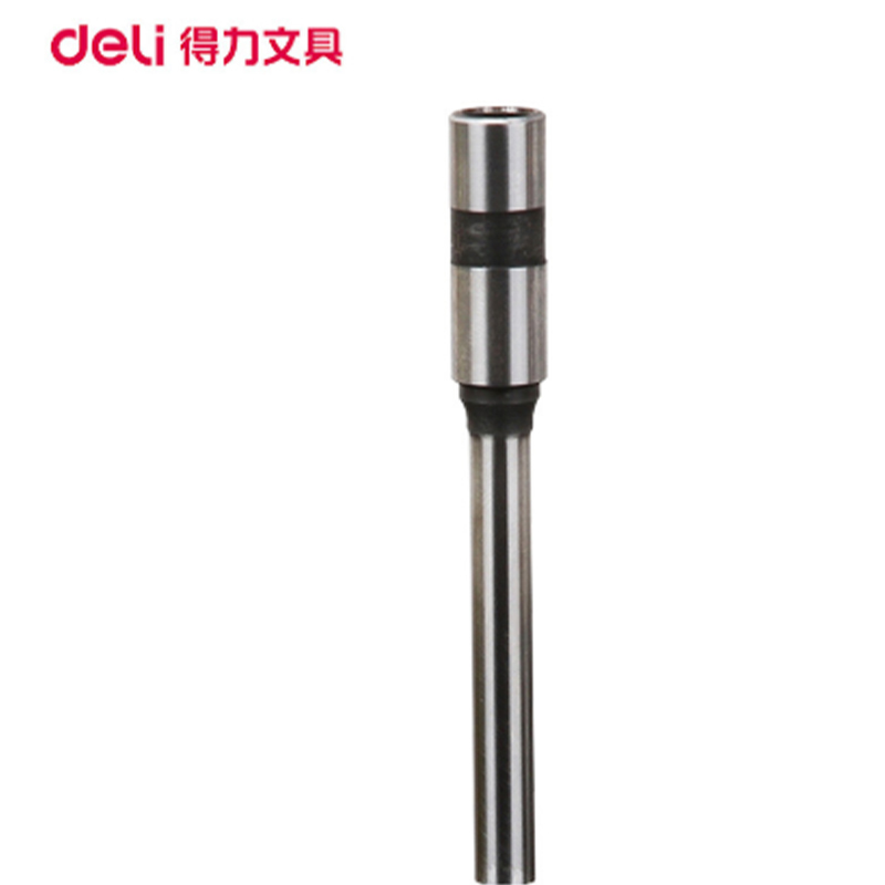得力(deli) 3857 7*50mm财务装订机钻刀 空心钻刀 打孔刀头 装订机刀头凭证铆管装订机配件铆管打孔头
