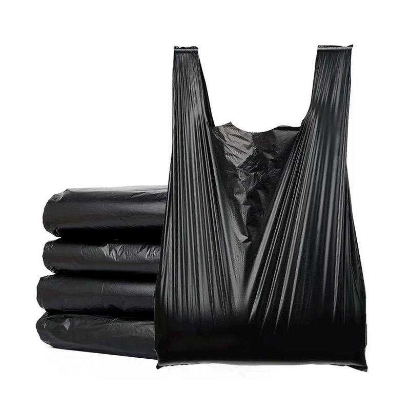 春昆阳岚 黑色背心垃圾袋 36*56cm 个高清大图