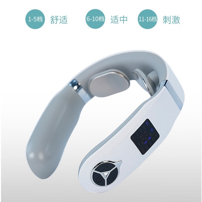践程 智能颈部按摩仪液晶显示屏Z06-8高清大图