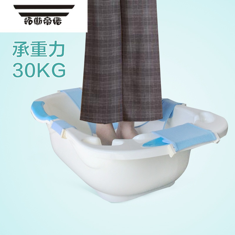 拓斯帝诺婴儿浴网宝宝浴床网兜十字可调新生儿童洗澡盆