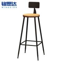 铭 思达吧台椅实木把