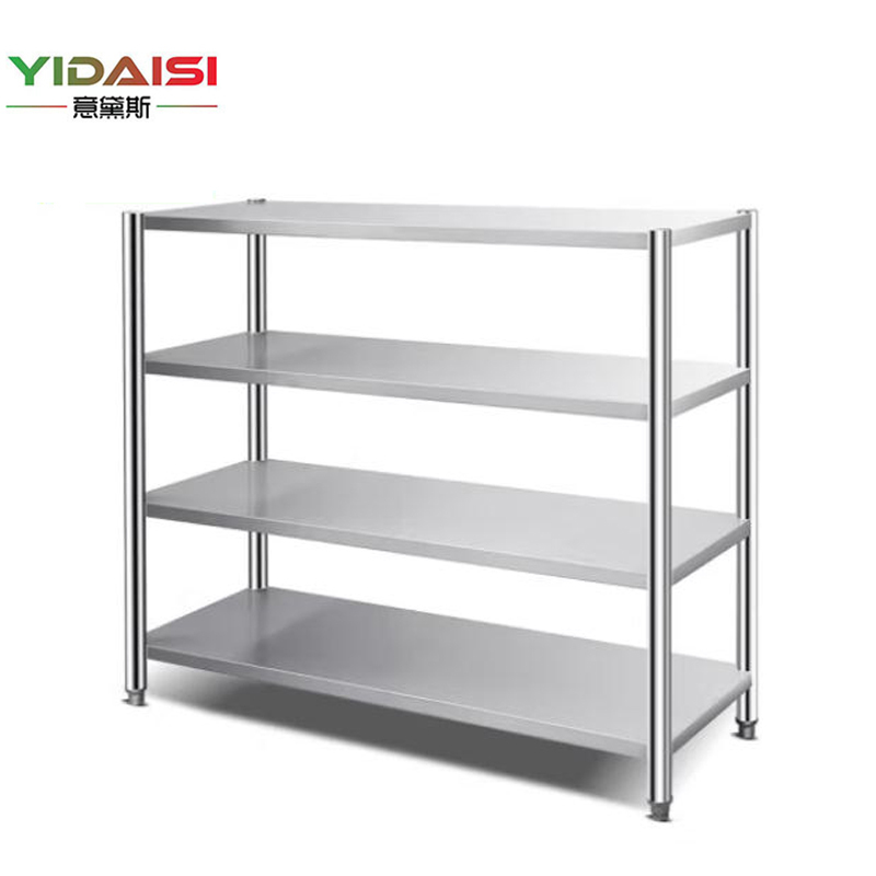 意黛斯(YIDAISI) 厨房不锈钢置物架 厨房用品杂物架储物架橱柜货架 1200*500*1550mm 201不锈钢