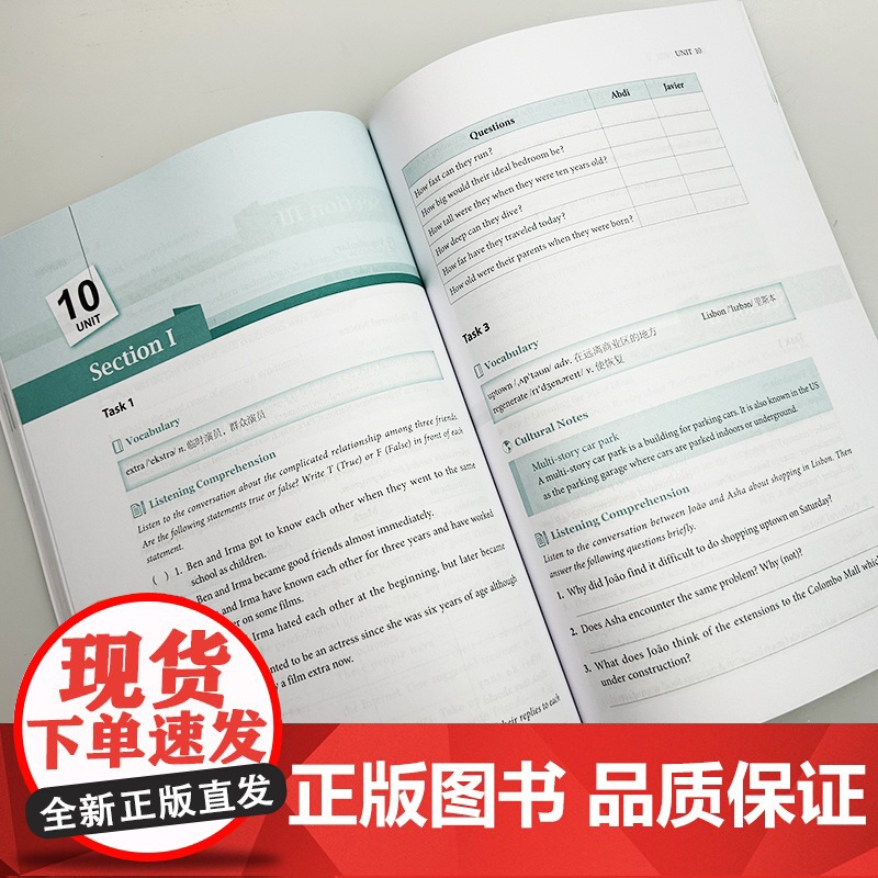 正版 Listen&Learn新编英语听力教程2二扫码数字课程 何其莘编 英语听力教材大学英语听力训练 外语教学与研究出高清大图