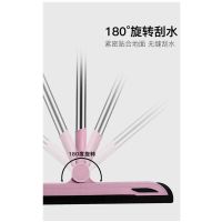 全新环保熟胶加厚加大扫把簸箕套装加长梳齿更耐用软毛家用笤帚头 [加厚加大更耐用] 1件套 单刮水器