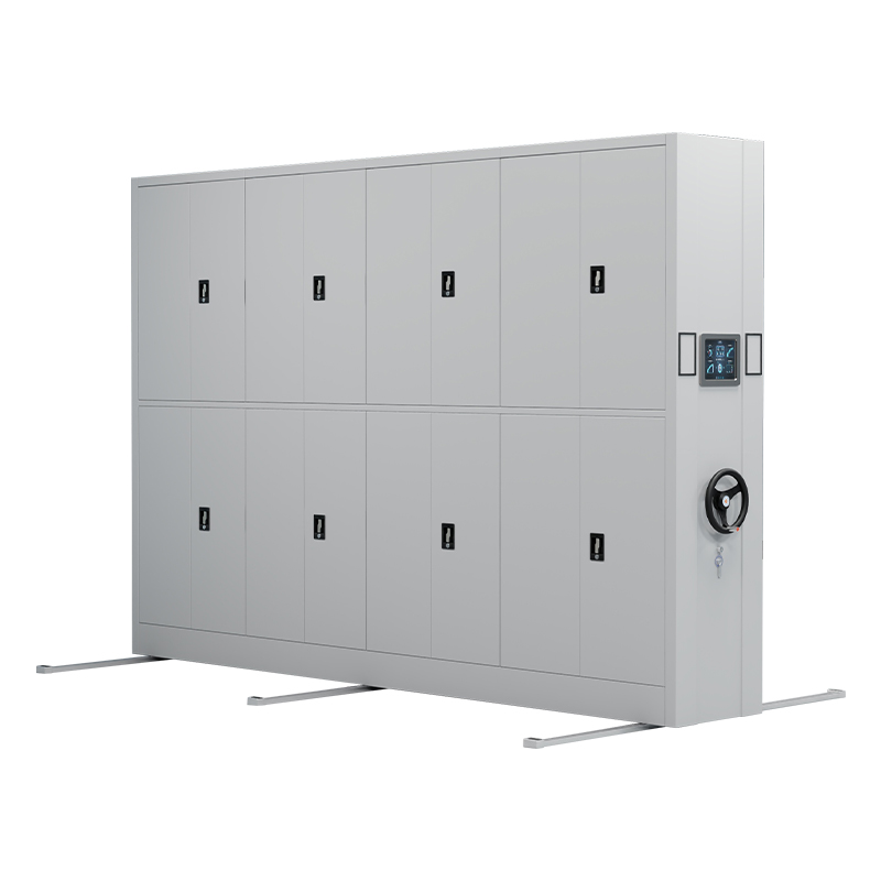 臻远 ZY-MJJA-18 智能密集架移动式档案柜钢制轨道智能密集柜 通双节 一列四组