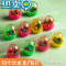 绿彩虹光恐龙橡皮擦学生专用萌宠小恐龙造型儿童文具用品小学生创意学习用品卡通橡皮恐龙小号网红橡皮擦幼儿园 10个恐龙蛋-7