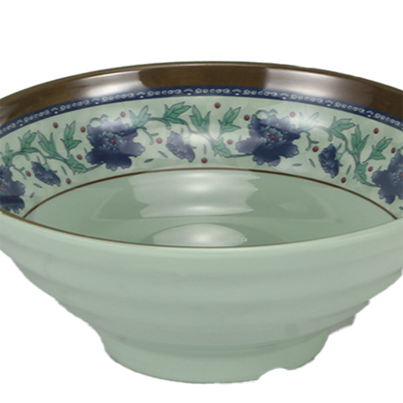 攸 中号蓝青花塑料碗 216*84*10mm 个高清大图