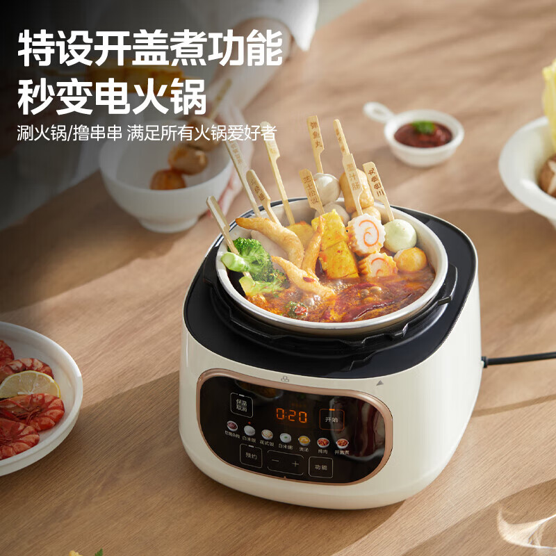 美的电压力锅MY-C2945高清大图