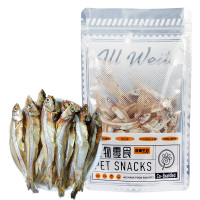 优趣猫咪零食猫零食海洋小鱼干50g冻干多春鱼40g宠物零食狗零食