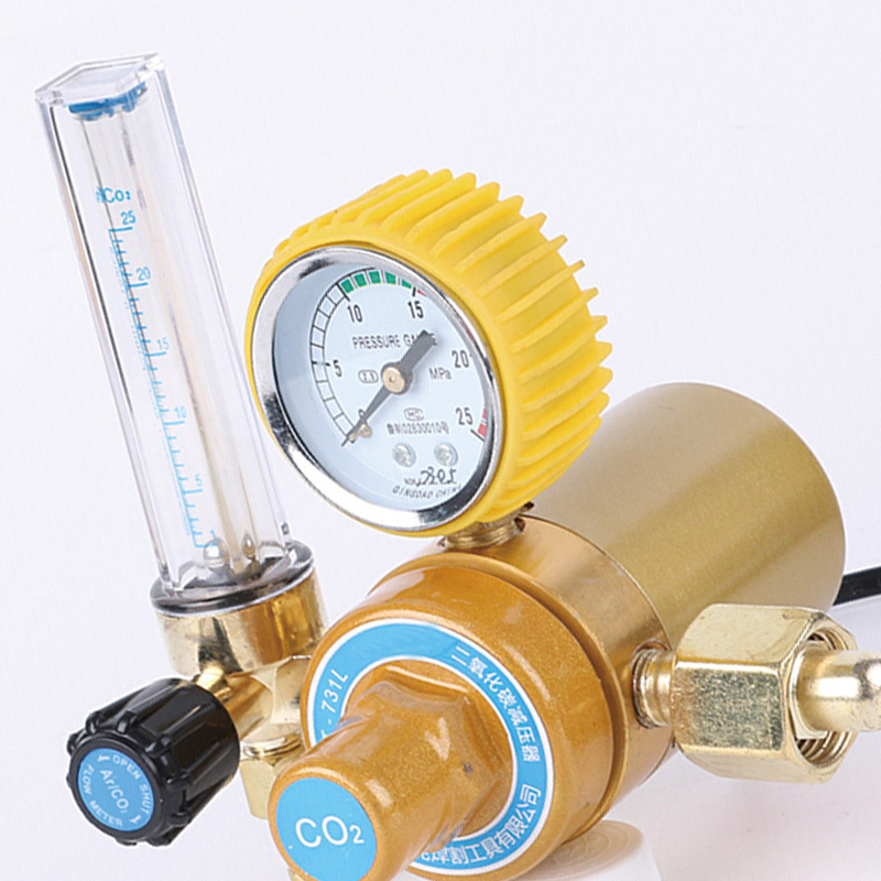 万橡 YQT-731L CO2减压气表 单套装