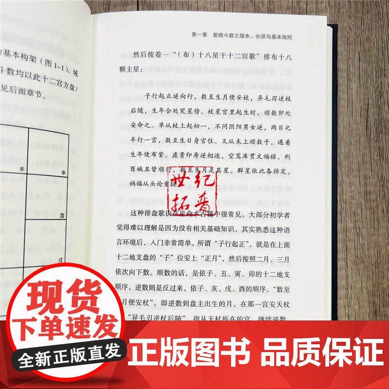 正版 紫微斗数源流探微(软精装)关静潇 紫微斗数全书 紫微斗数讲义 陈抟白玉蟾天文数理高清大图