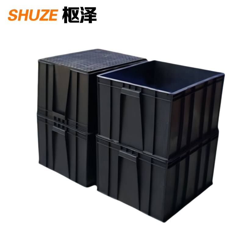 枢泽 周转箱 储物箱 塑料箱 710*550*380mm 个高清大图