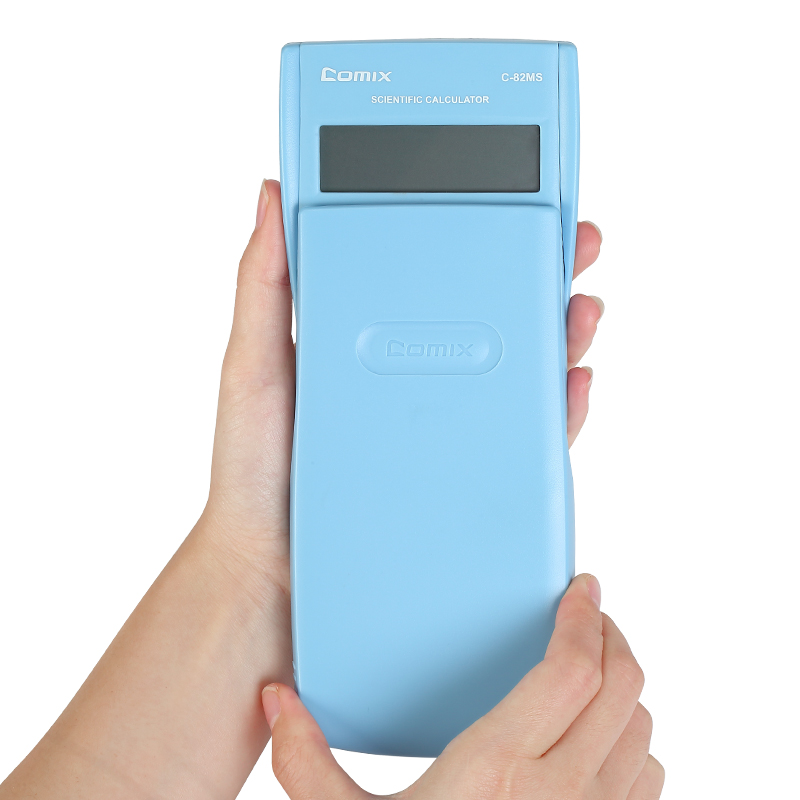 齐心 C-82MS 函数计算器 深蓝 单个装高清大图