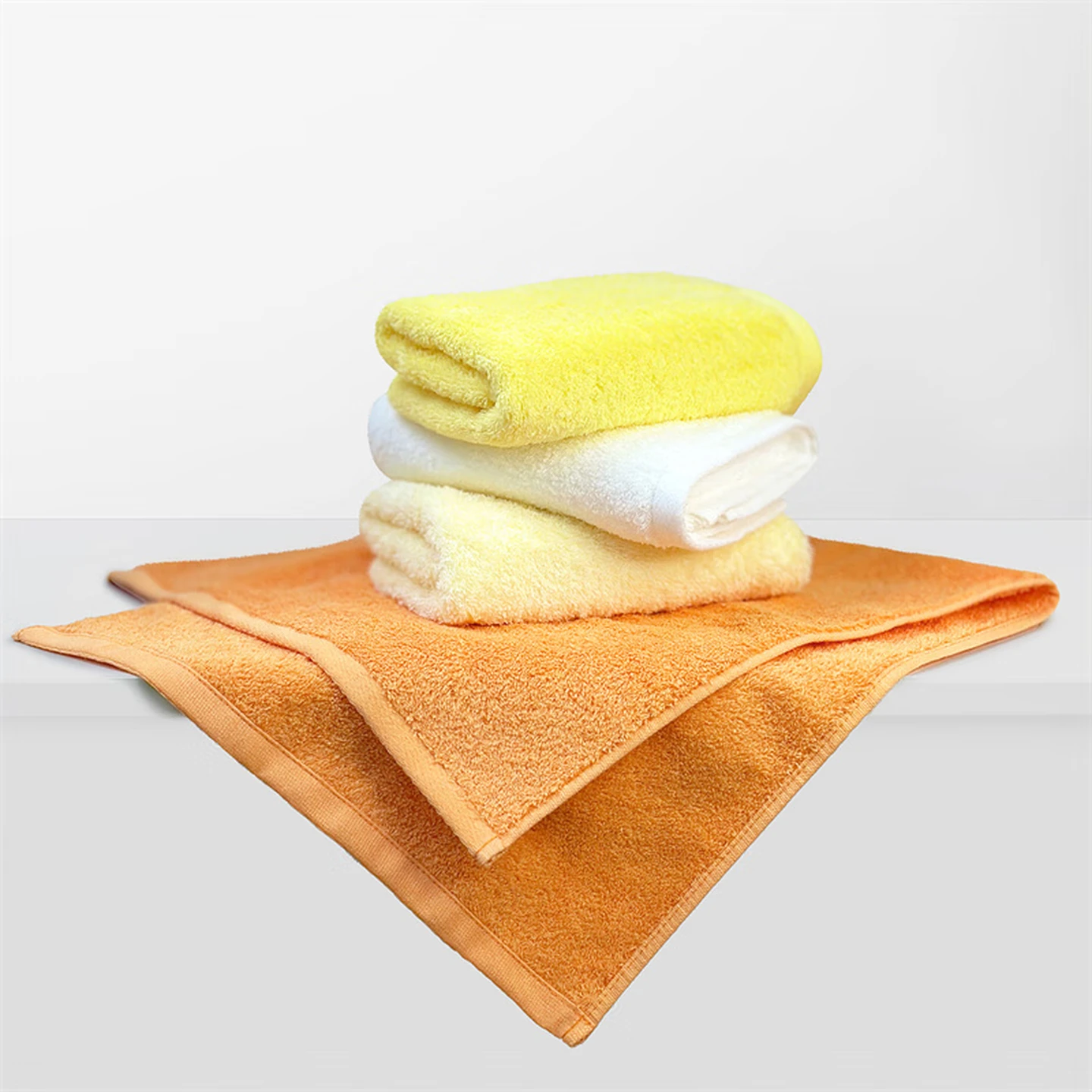 水星家纺洗脸毛巾家用柔软DHA类长绒棉毛巾礼盒 活力多巴胺A类长绒棉毛巾礼盒 2条高清大图