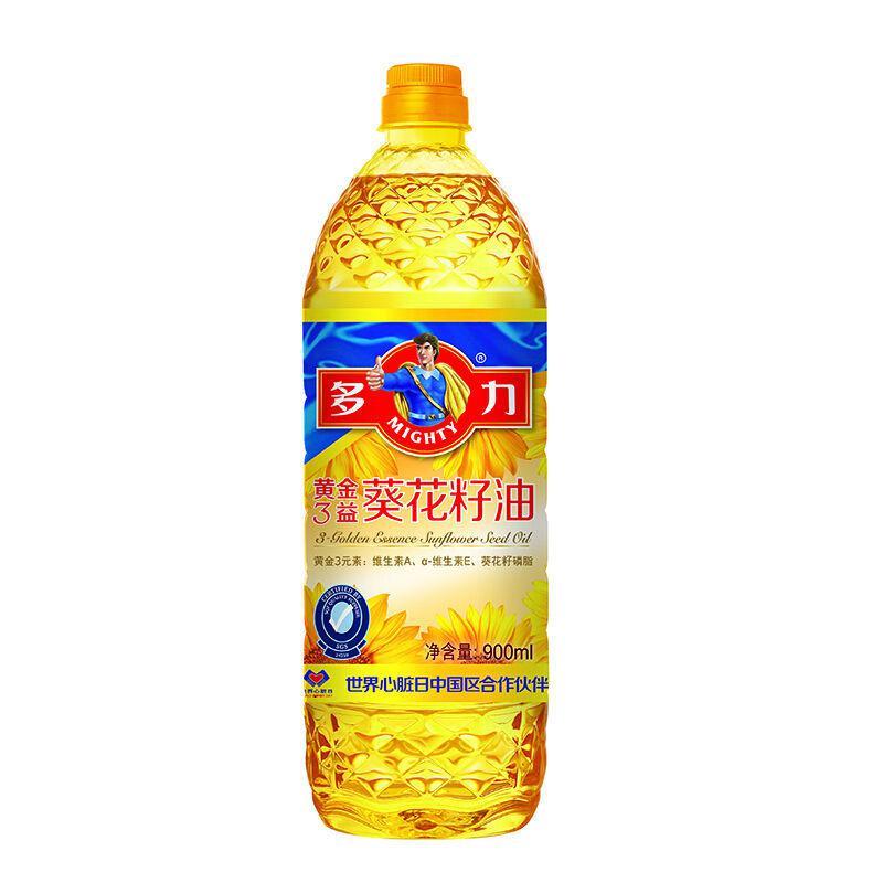 多力葵花籽油 黄金三益油 多规格可选 食用油酥田 破损赔付