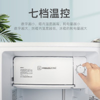 统帅(leader)海尔出品冰箱家用小型迷你93L/升带微冷冻室宿舍出租房单门冰箱一级节能小巧不占地BC-93LTMPA