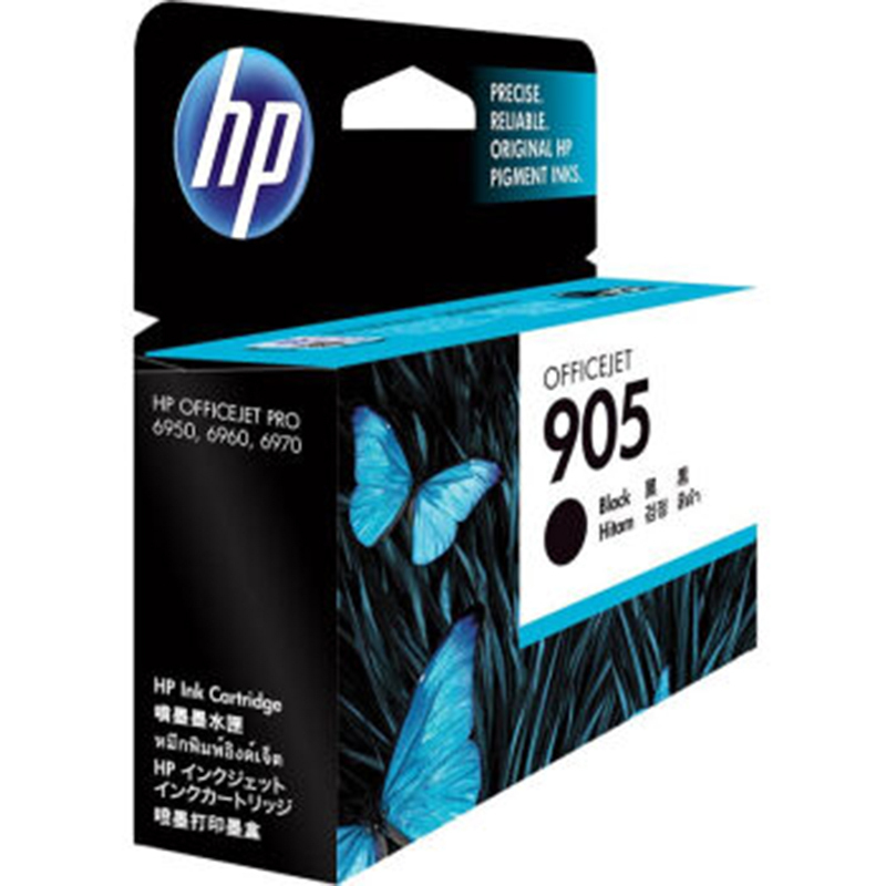 惠普(HP)905原装墨盒 适用hp OJ6960/6970 打印机 黑色墨盒