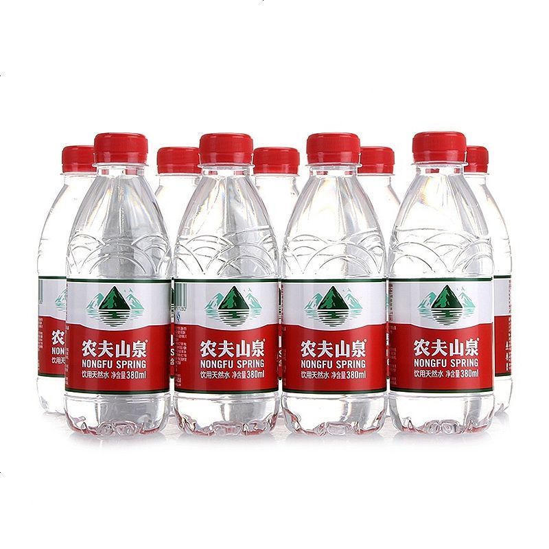 包邮农夫山泉矿泉水小瓶迷你380ml24瓶整箱小瓶
