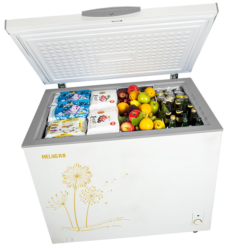 美菱melingbcbd300dt冰柜家用商用大容量卧式冷柜