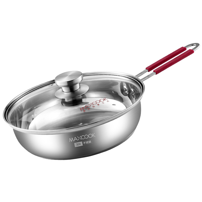 美厨(MAXCOOK)悦享煎炒多用锅 24cm MCLP-603*