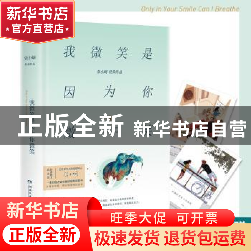 正版 我微笑是因为你微笑 张小娴 湖南文艺出版社 9787540492748高清大图