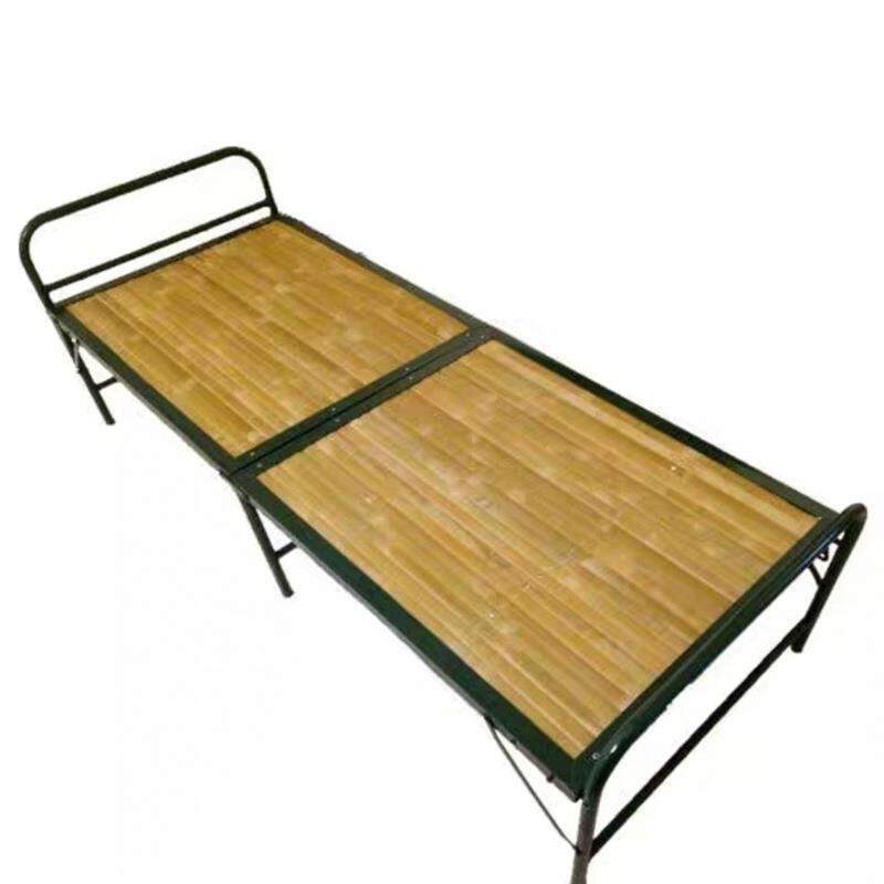 折叠床工地床家用床双人竹板床单人床午休床竹条床