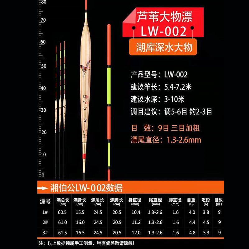 孤灯人加长芦苇浮漂高灵敏醒目超长流氓漂大物黑坑鲤鱼鲫鱼漂行程 湘伯公1号 60长芦苇 吃铅3.8g