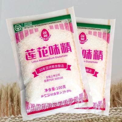 莲花味精100g组合装味精餐饮店家用味精炒菜煲汤纯粮酿造调味