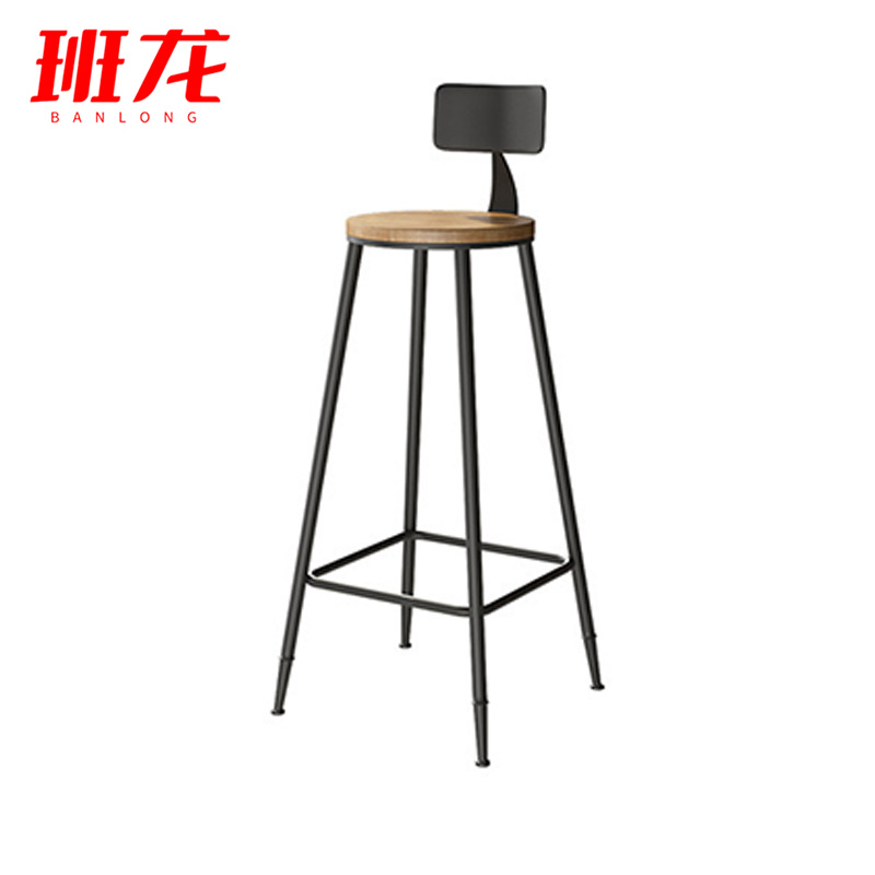 班龙吧台桌1.4m+2椅套高清大图