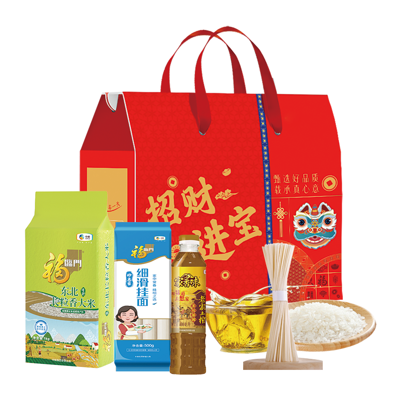 2024中粮家宴悦享伴手礼礼包B型 1500g+400ml