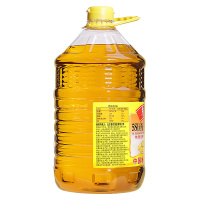 鲁花 食用油 5S物理压榨一级 花生油 5.7L