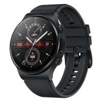 HUAWEI WATCH GT 2 Pro ECG款 曜石黑（46mm）华为智能手表 心电图监测 蓝宝石镜面 钛合金表体