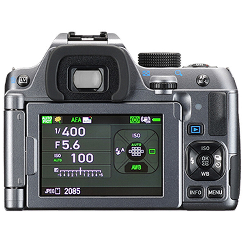 宾得(PENTAX)K-70 单反机身 防尘防滴结构套机 银色