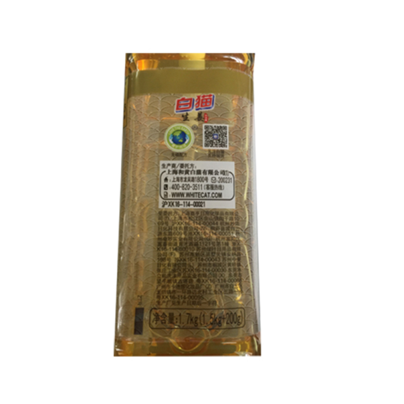 白猫 生姜 洗洁 精 1.5kg (单位 :瓶)