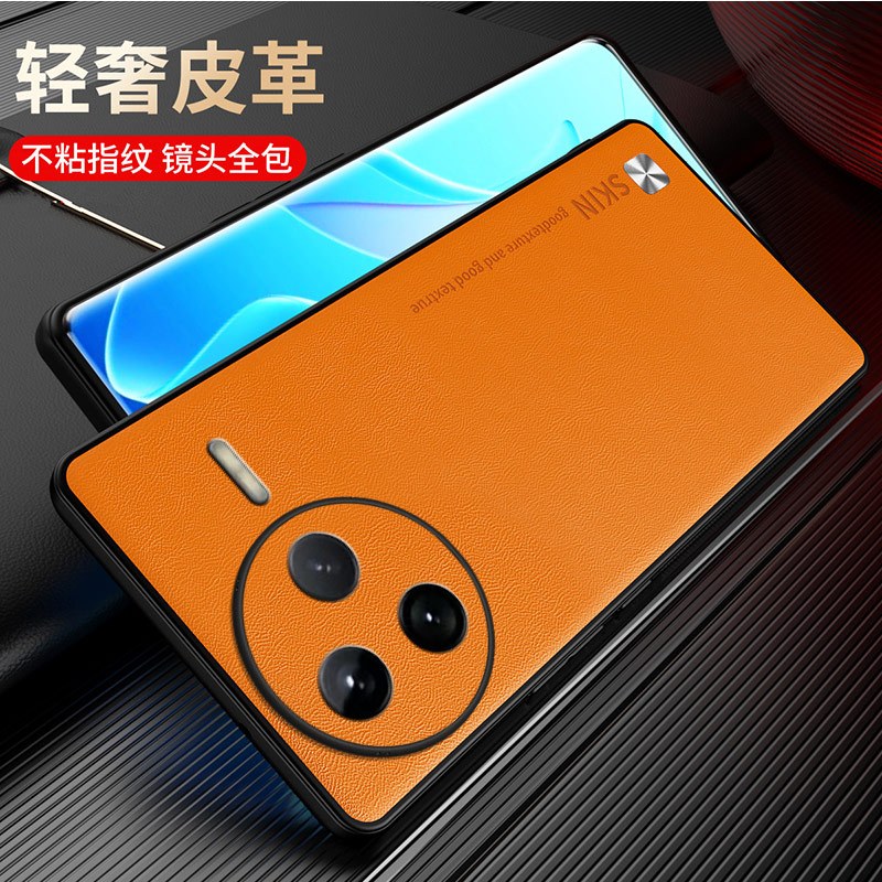 可波 适用于红米K80圆点素皮保护套红米K80pro防摔简约磨砂全包边手机壳