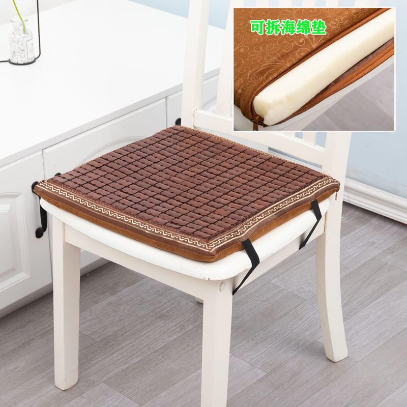 lehome凳子海绵坐垫儿童椅子软垫制衣厂员工屁股垫工厂办公凉席垫3030