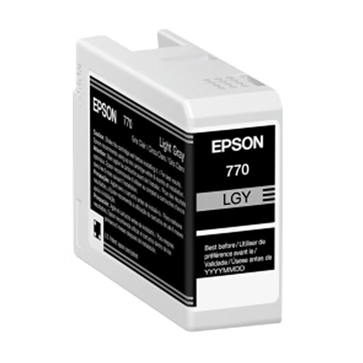 爱普生(EPSON)T46V9 原装墨水 淡灰色(LGY) 适用P708 C13T46V900 25ml高清大图
