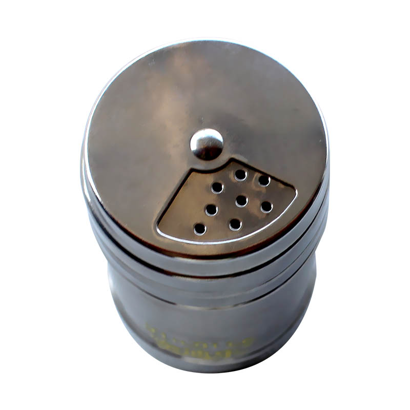 金迪乐不锈钢多功能旋转胡椒粉罐调料瓶高清大图