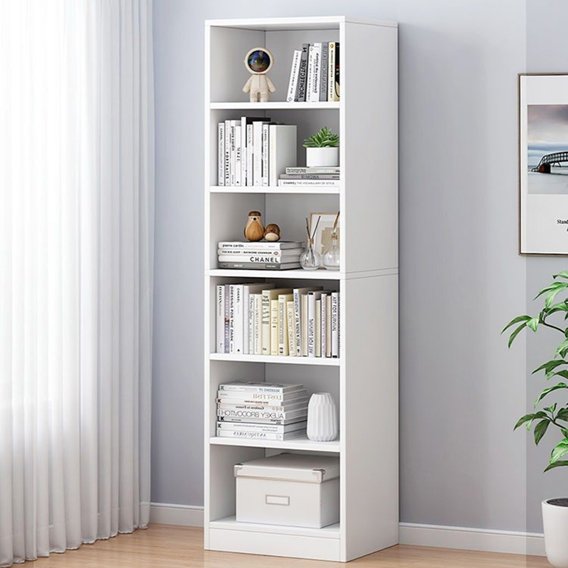 古达书架置物架落地简易家用多层客厅柜子储物柜窄缝小书柜靠墙边收纳