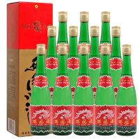 融汇老酒 西凤酒 55度 西凤 盒装绿瓶 凤香型500mlx12瓶(2012年)整箱装